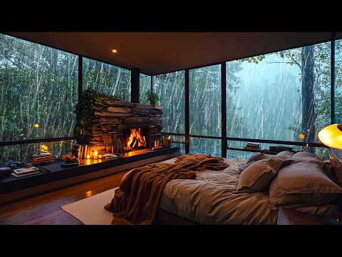 Rain Sounds for Sleeping No Ads — Heavy Rain for Deep Sleep, Stress Relief, and Peaceful Nights