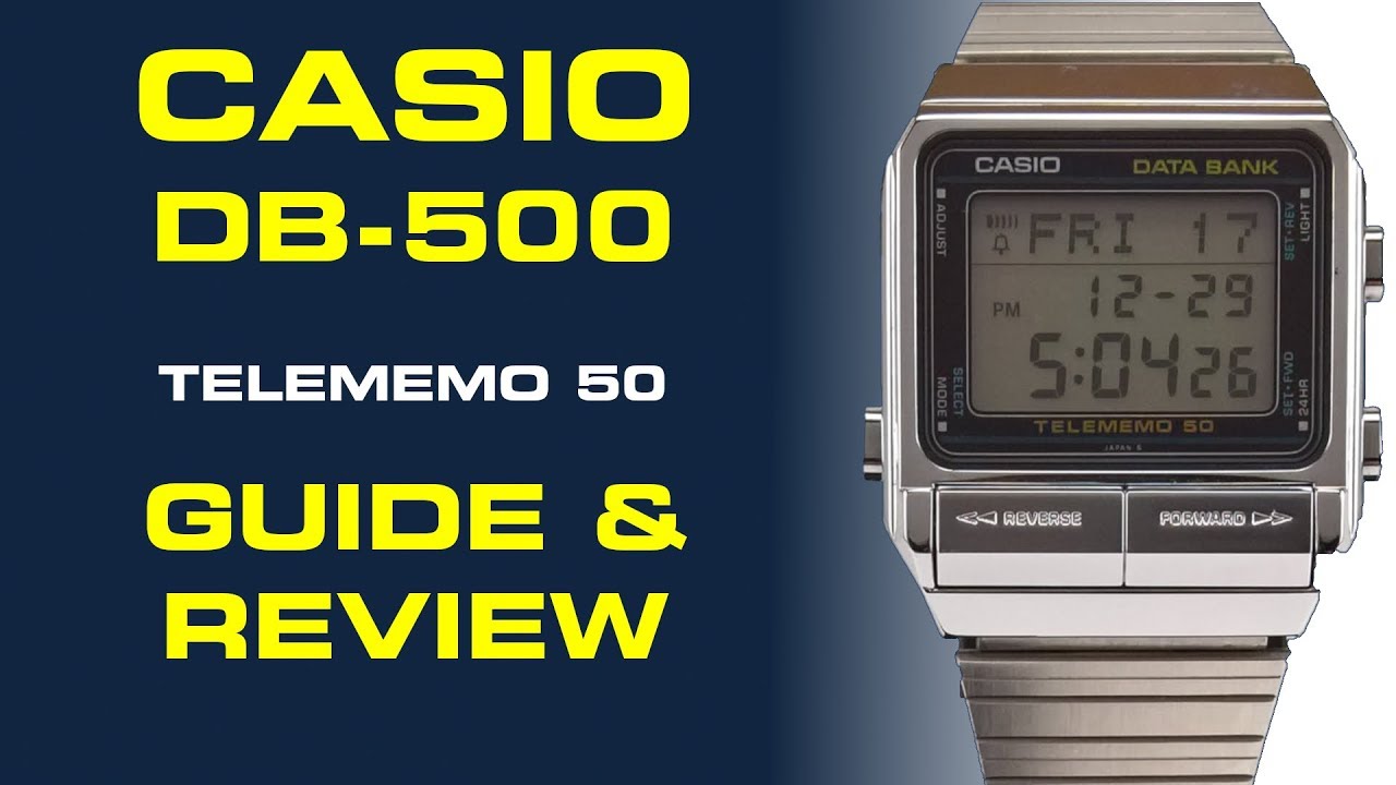 【未使用に近い】80's CASIO DATABANK DB-500