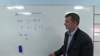 Year 12 Specialist: Differentiating parametric equations