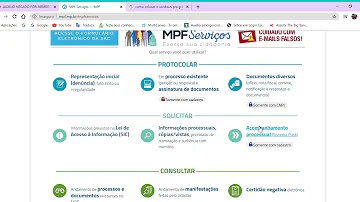 Como consultar uma denúncia no MPF?