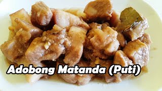 Easy Adobong Matanda (Puti) Recipe