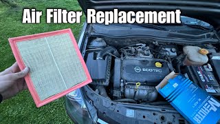 Astra H Air Filter Replacement