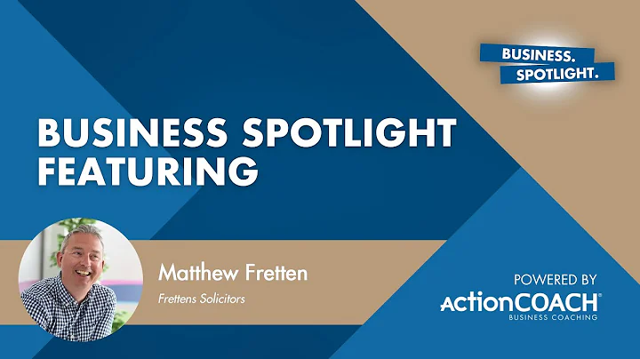 HOW TO DOUBLE YOUR BUSINESS REVENUE | With Matthew Frettens | The Business Spotlight