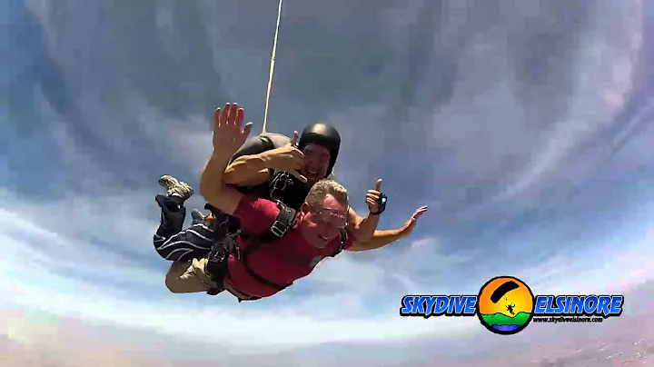 Gerald Asher  Tandem Skydive at Skydive Elsinore