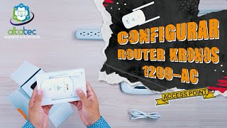 Configurar Nexxt Kronos 1200AC en Modo ACCESS POINT (Paso a Paso)