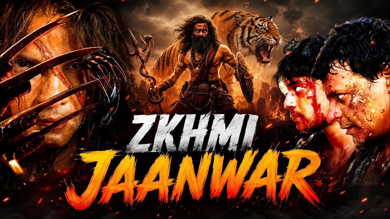 ZKHMI JAANWAR (2026) New South Hindi Dubbed Action Thriller Movie