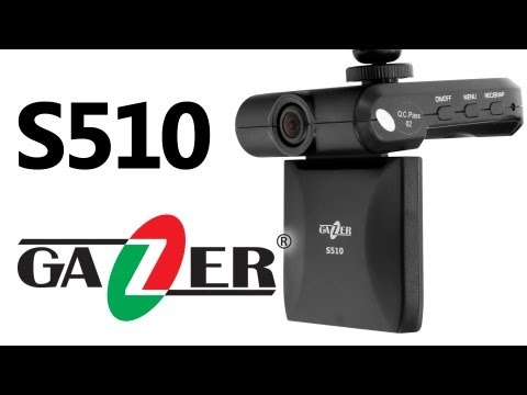 Gazer S510 — видеорегистратор — видео обзор 130.com.ua