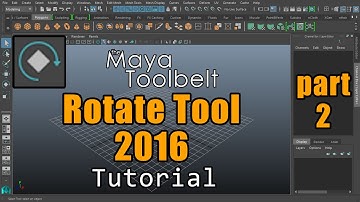 The Maya Toolbelt - Rotate Tool 2016 - Part 2