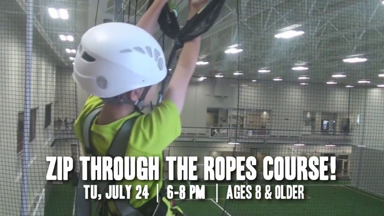 Zip Through the ARC Ropes Course on July 24 - YouTube