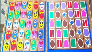  Puzzle Emoji vs shapes challenge! color sorting puzzle challenge #@AleezyGames 