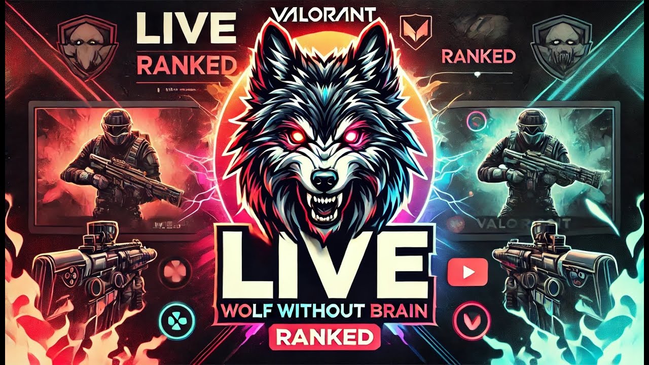 Valorant Ranked Matches Live | Worst Random team with Wolf Without Brain!