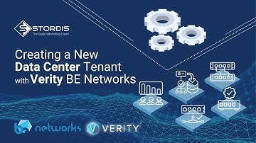 Creating a New Data Center Tenant with Verity BE Networks | STORDIS