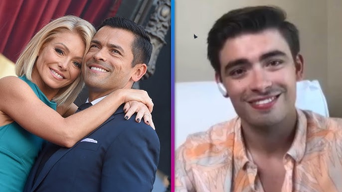Michael Consuelos Calls Parents Kelly and Mark GOALS (Exclusive) - YouTube