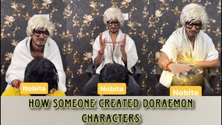 How someone created doraemon characters Chimkandi