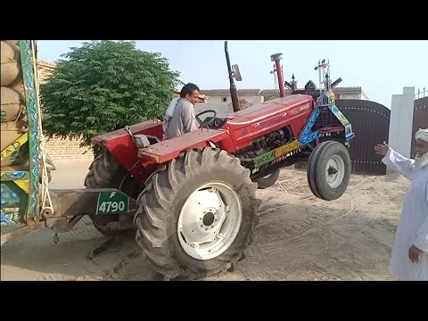 New Holland Fiat tractor 640 with trala load shandar performance saraiki jatts