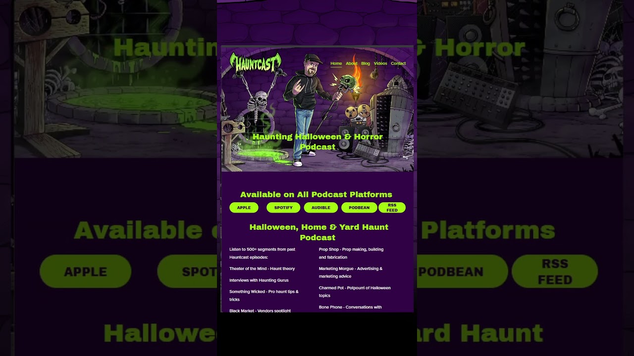 GET INTO THE MOOD FOR SPOOKY SEASON | HAUNTCAST RADIO 4 HAUNTERS W/ HAUNTER INTERVIEWS