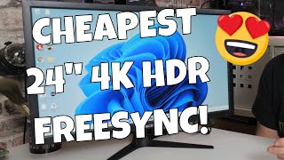 Cheapest 24inch 4K UHD HDR10 Freesync Monitor Electriq EIQ 224KMHDR