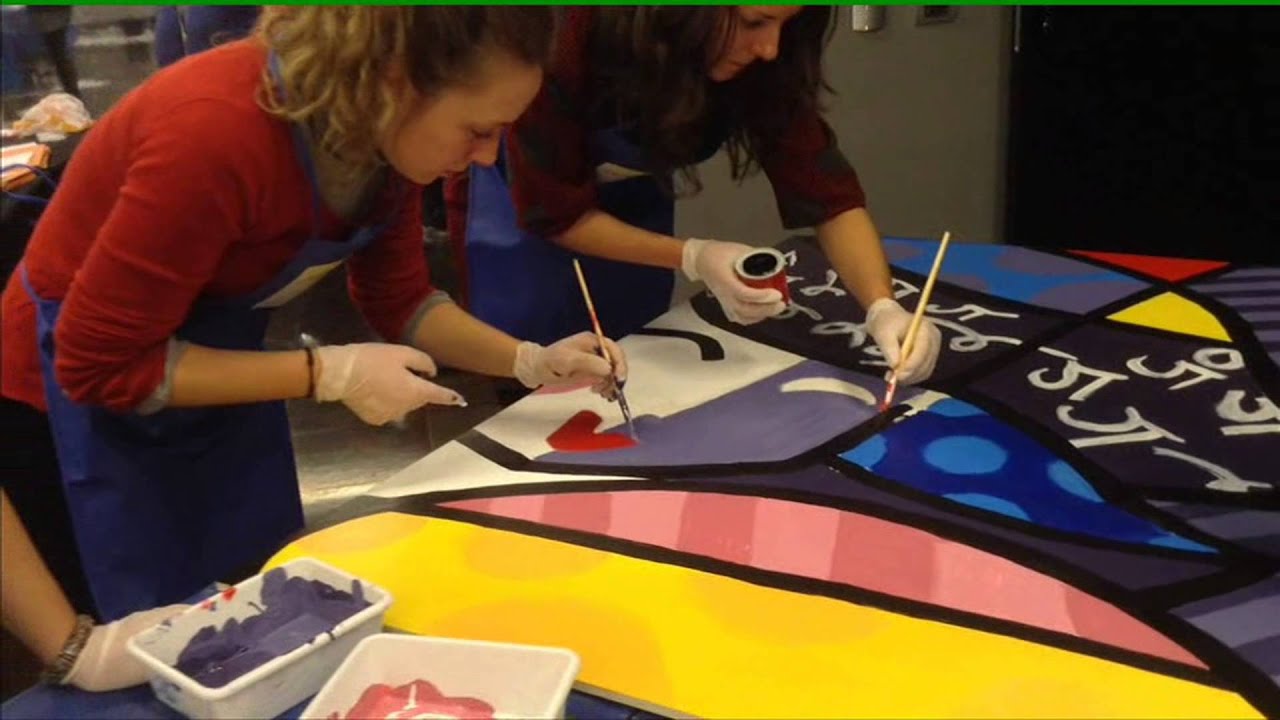 TEAM PAINTING (Team Building) YouTube