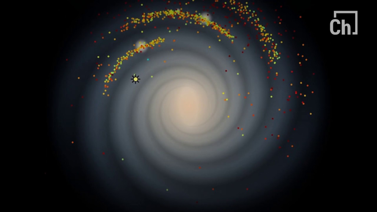 Карта млечного пути 3d