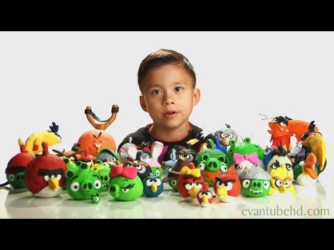 Angry Birds Clay Figures - Sculpey (UPDATED) The Ultimate Collection