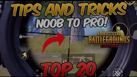 Top 20 Tips and Tricks in PUBG MOBILE for beginners (FROM NOOB TO PRO) GUIDE MALAYALAM