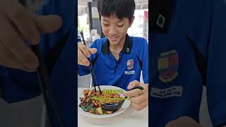 今天外出吃午餐#馄饨面#砂拉越面#记录生活每一天 #8月26日  