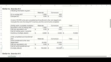 Managerial Accounting - Chapter 4 (Video 2) Cost of WIP and Transferred Out - 2023