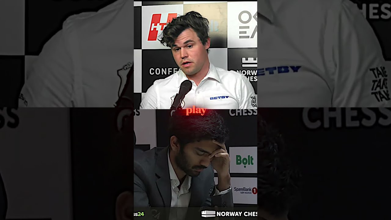 Magnus SLAMS The Table After Losing To Gukesh 