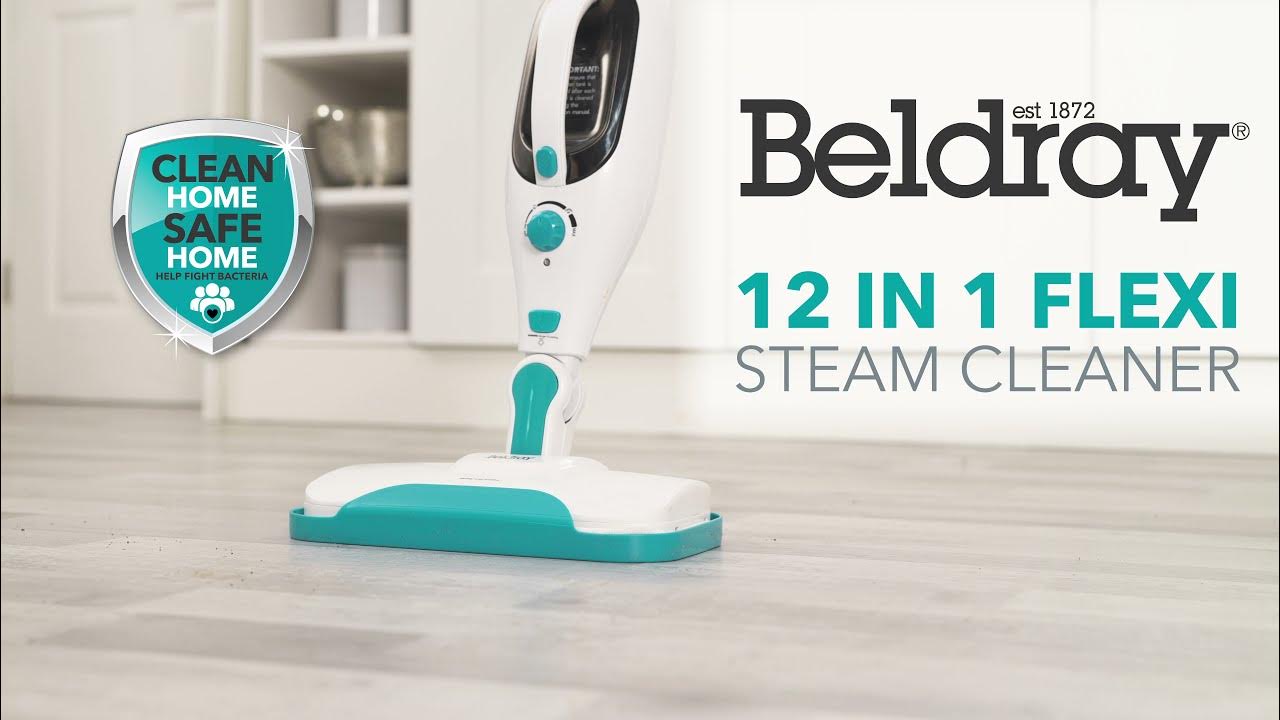 BELDRAY 12 IN 1 FLEXI STEAM CLEANER (BEL0698N) YouTube