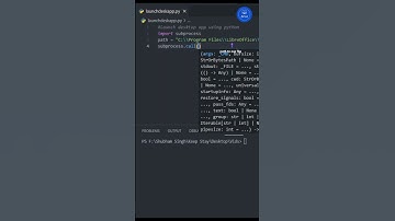 launch any app using python #shorts #short