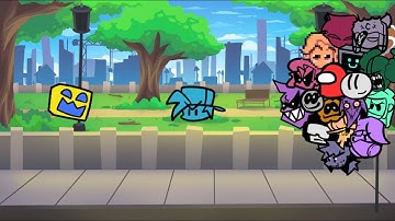 FNF - Jump In but Every Turn a Different Character Sings It (VS Bob and Bosip)