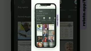 Face recognition app using Flutter & Python #flutter #python #app screenshot 2