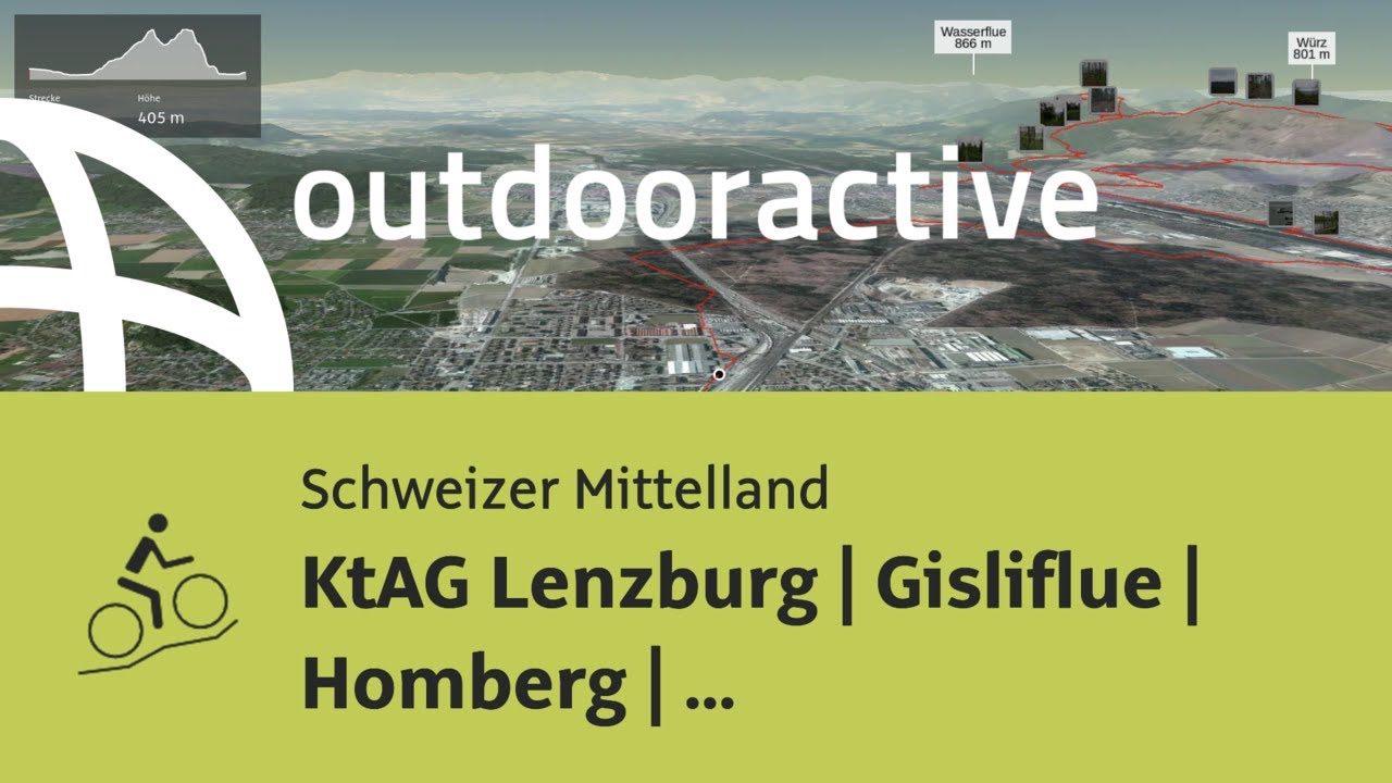 Mountainbike-tour im Schweizer Mittelland: KtAG Lenzburg | Gisliflue | Homberg | Rupperswil