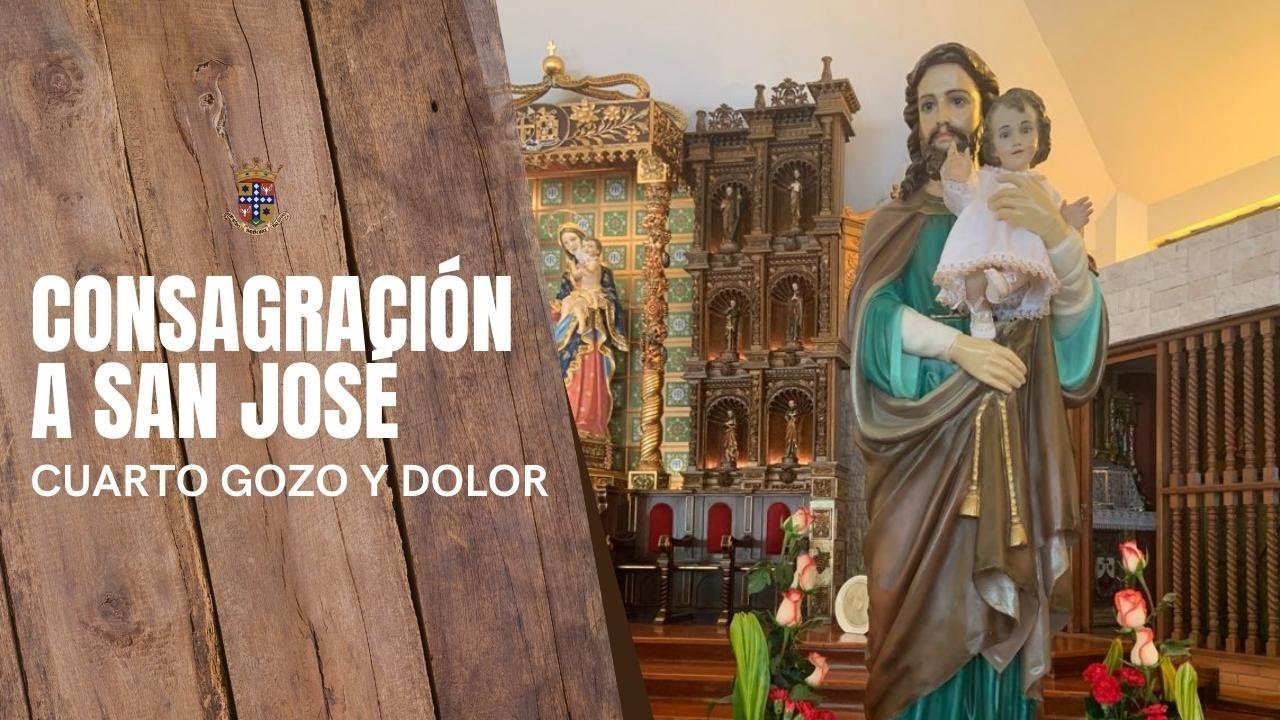 MEDITACIÓN DEL CUARTO GOZO Y DOLOR DE SAN JOSÉ - YouTube