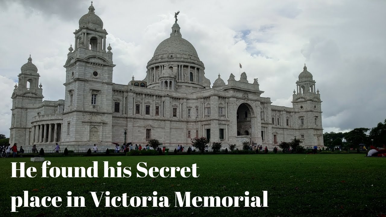 He found his Secret Place in Victoria Memorial