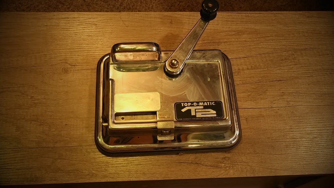 Top-O-Matic Cigarette Rolling Machine