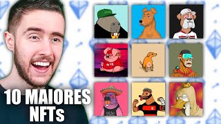 AS 10 MELHORES COLEÇÕES DE NFTs DO BRASIL PRA VOCÊ COMPRAR!!