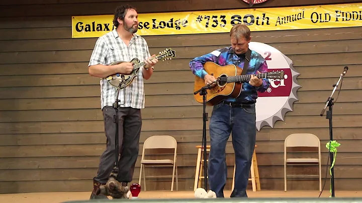 John Marler in Guitar Contest- Galax 2015