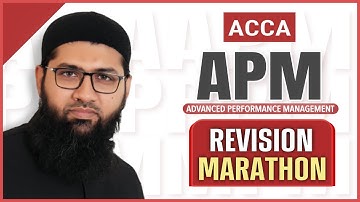 🔴 Adv. Performance Management | ACCA | | Revision Marathon