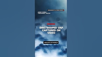 Disc-shaped UAP captured on video