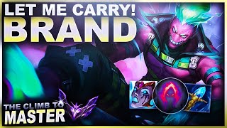 CAN MY TEAM LET ME CARRY? BRAND! | League of Legends