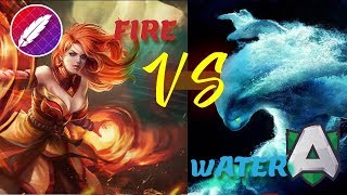 Alliance VS Pango  - Fast Farming Moph counter Lina  - Fire vs Water [Dota2] (Strong World) - 9