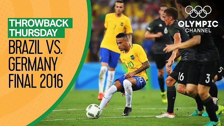 Brazil vs Germany - FULL Match - Men's Football Final Rio 2016 | Throwback Thursday