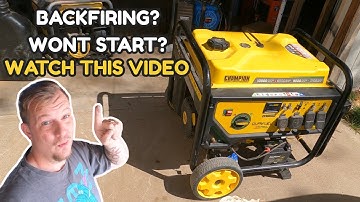 Why Your Generator Backfires – Valve Trouble Explained!