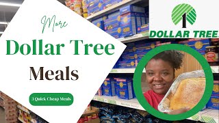 Cooking on a Budget! 3 Cheap Dollar Tree Meals $15 Budget for Quick Budget Dinners