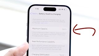 How To FIX Your iPhone Battery Health Decreasing Fast!