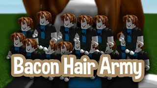 Roblox Script Showcase Episode 1162 Bacon Hair Army Youtube - roblox bacon hair army