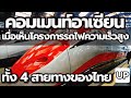 คอมเม้นอาเซียน : เมื่อเห็นโครงการรถไฟความเร็วสูงทั้ง 4 เส้นทางของไทย