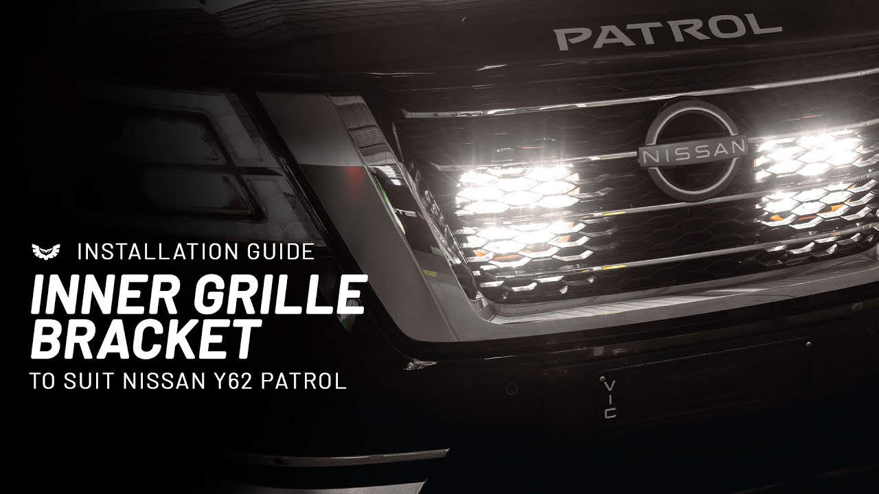 Installation Guide | Inner Grille Bracket to suit Nissan Y62