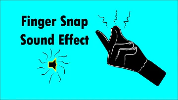 Finger snap sound effect